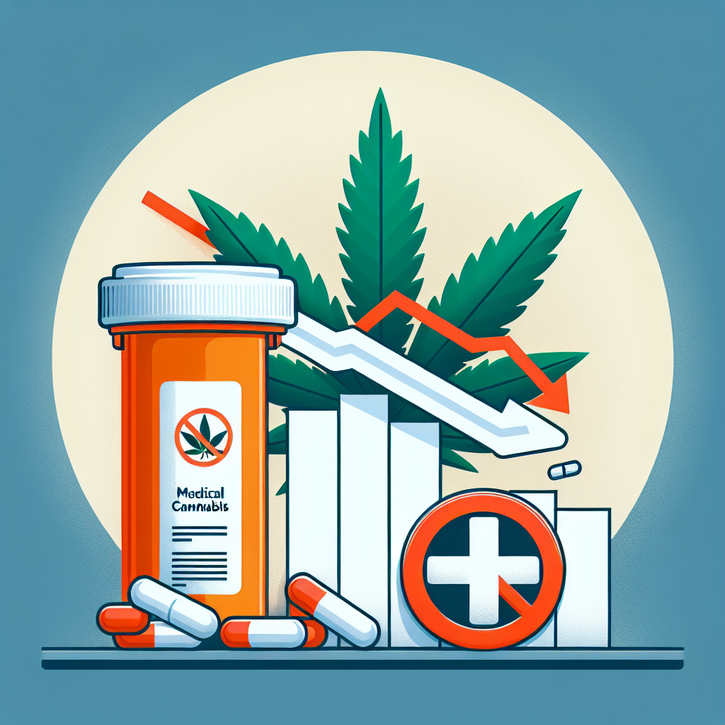 ผู้ป่วยกัญชาทางการแพทย์ลดการใช้ยาโอปิออยด์ในรูปแบบสั่งจ่าย